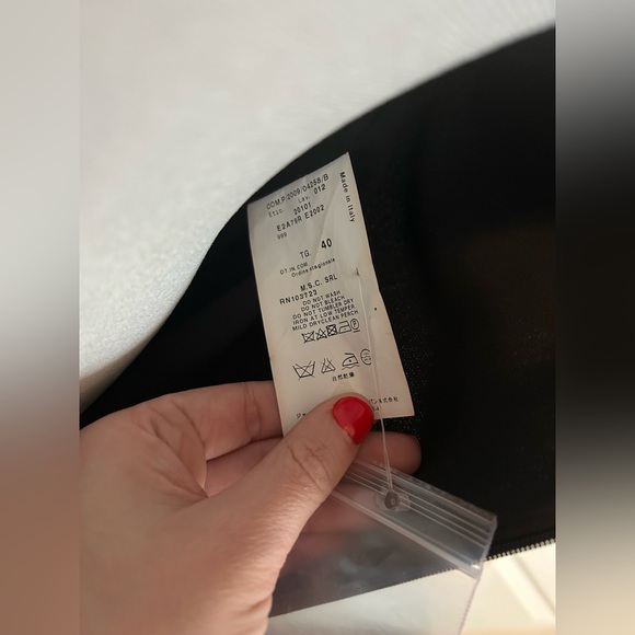 Emporio Armani Black Sequin Sleeveless Halter Gown - Picture 13 of 16